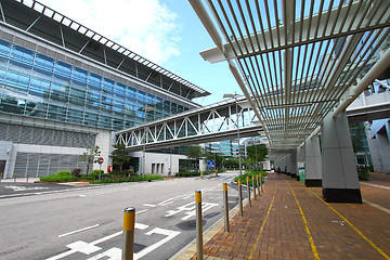 Image showing Corridor in Hong Kong Science Park