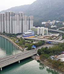 Image showing Hong Kong downtown at day, HDR image.