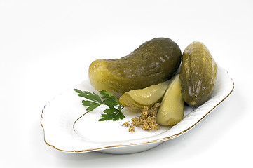 Image showing Pickled cucumber