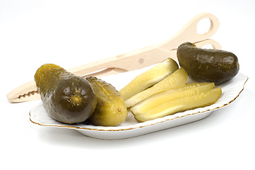 Image showing Pickled cucumber