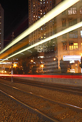 Image showing Light rail transportation in Hong Kong
