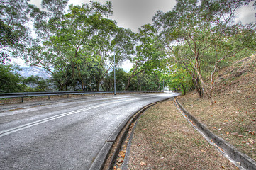 Image showing Highway in Hong Kong, HDR image.