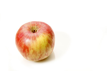 Image showing Apple isolated on white background