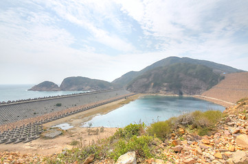 Image showing Coastal landscape in Hong Kong Geo Park