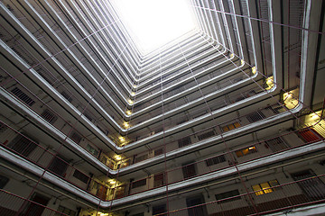 Image showing Hong Kong public housing apartments