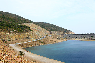 Image showing Hong Kong rocky shore and seascape in Geo Park