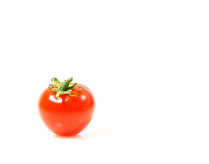 Image showing Cherry tomato isolated on white background