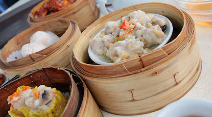 Image showing Chinese dim sum food