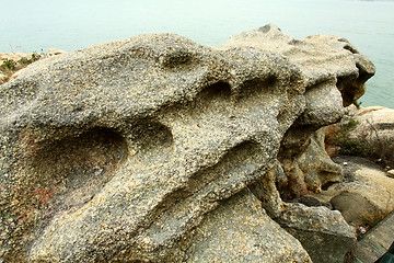 Image showing Granite rocks with erosion