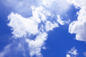 Image showing Blue sky background