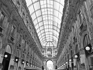 Image showing Galleria Vittorio Emanuele II, Milan