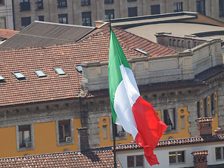 Image showing Italian flag