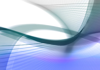 Image showing abstract wavy background