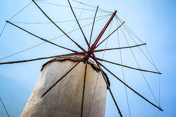 Image showing Myconos wind mill