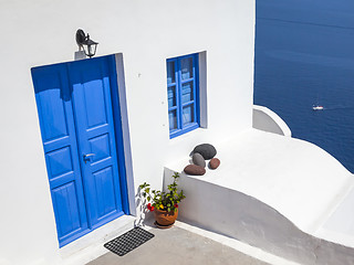 Image showing Santorini Greece