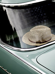 Image showing hat on the hatrack