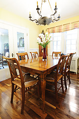 Image showing Dining room interior