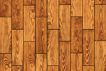Image showing Wooden flooring - background