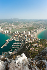 Image showing Calpe town