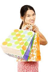 Image showing Shopping woman