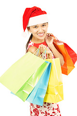 Image showing Shopping woman