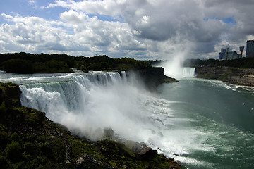 Image showing Niagara Falls in daylight