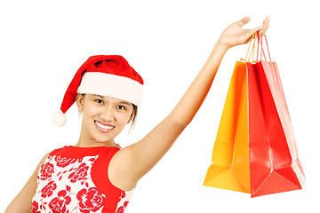 Image showing Shopping woman