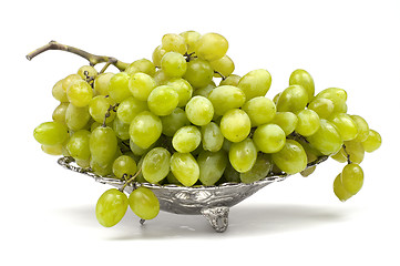 Image showing Banch of white grape