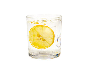 Image showing Lemon water