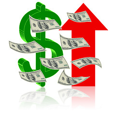 Image showing symbol of success finance