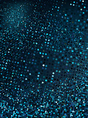 Image showing Abstract dot blue mosaic background. EPS 8