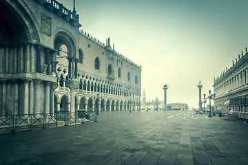 Image showing early morning Venice Italy