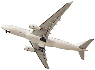 Image showing Airplane on a white background