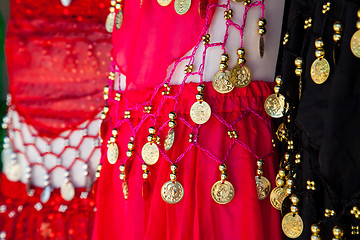 Image showing Belly dance costume details 