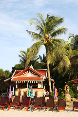 Image showing Beachfront Hotel