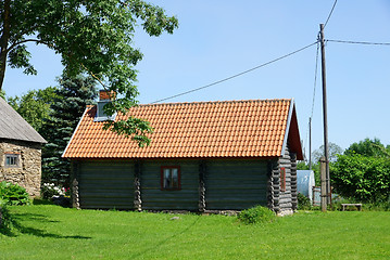 Image showing Wooden shed