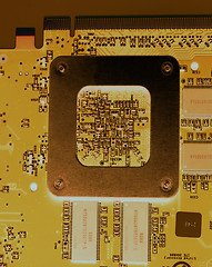 Image showing Electronic circuit board 