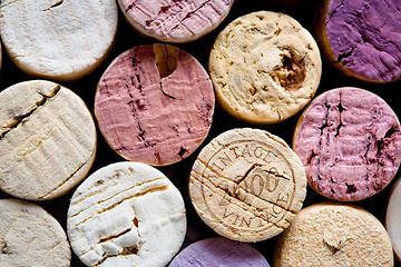 Image showing wine corks