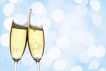 Image showing two glasses of champagne