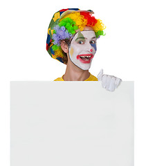 Image showing Vending clown