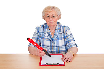 Image showing Writing