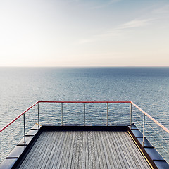 Image showing tranquil sea view