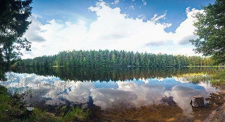 Image showing summer lake scene