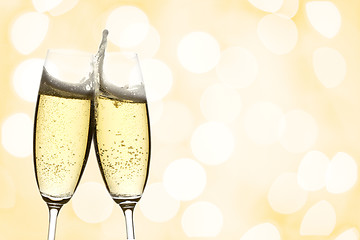 Image showing two glasses of champagne