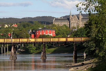 Image showing Trondheim in summer