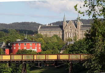 Image showing The university and student society in Trondheim