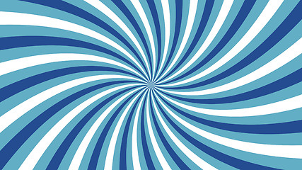 Image showing Blue vortex without outline