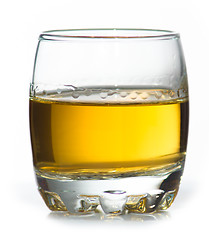 Image showing Sme scotch whiskey in small glass