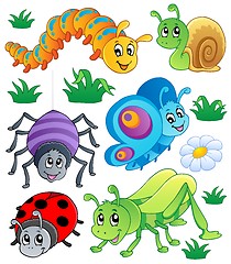 Image showing Cute bugs collection 1