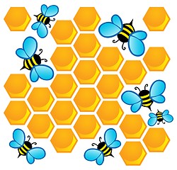Image showing Bee theme image 1